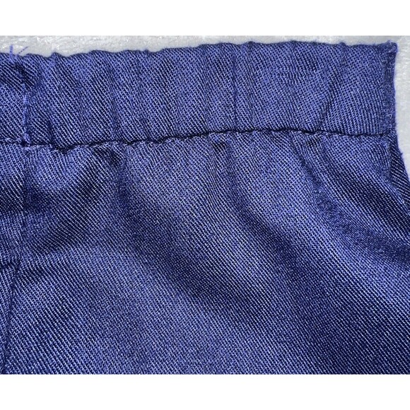 CL Cricket Lane Vintage 80s Womens 12 Canvas Blend Tulip Skirt Stretch USA Made - Picture 6 of 12